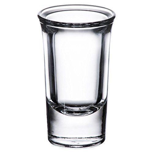 New libbey 1 oz. tall whiskey / shot glass with cap line usa glass 12 units for sale