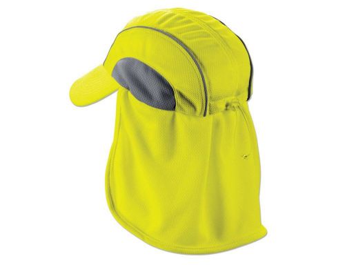 Ergodyne 6650 High Performance Hat with Neck Shade Lime