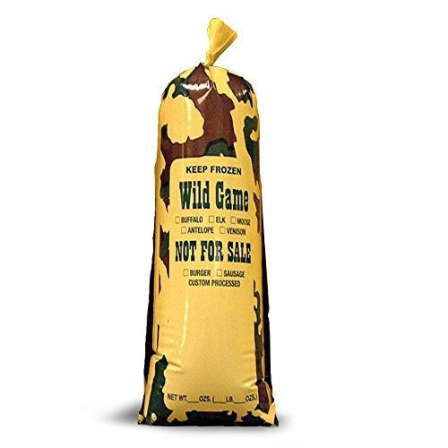 Ultrasource UltraSource 190005 Wild Game Camo Meat/Chub Bag, NFS, 1 lb, 4.25&#034;