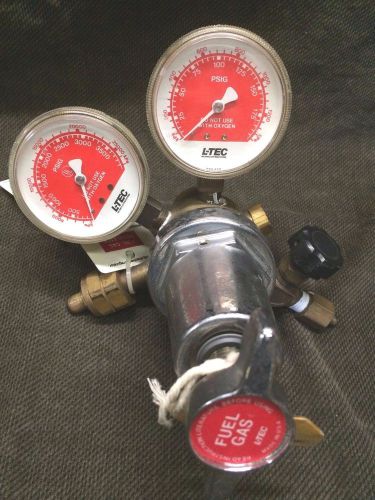 L-TEC Trimline 8801 R-77 150-350 Inert Gas Regulator w/ Two Gauges