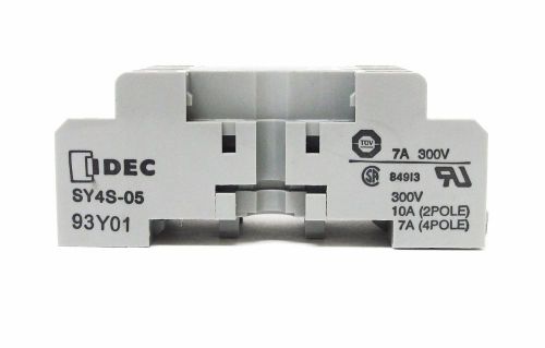 (LOT OF 10) IDEC socket SY4S-05 10A 300V relay base