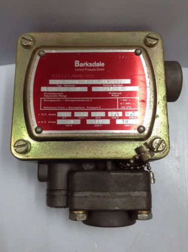 P1H-B340LV  Barksdale Mechanical Pressure Switch, 0.7-24 bar