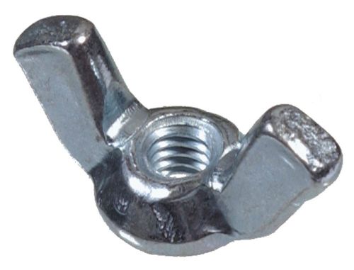 Hillman fasteners 100pk 1/4&#034; wing nut 180249 wing nuts single for sale