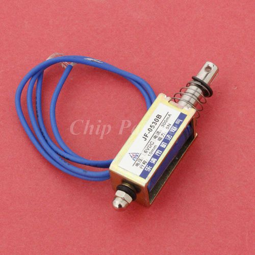 Dc6v 300ma 5n/10mm jf-0530b pull push type solenoid electromagnet open frame for sale