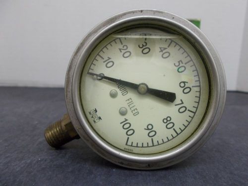 Marshall Town Liquid Filled Pressure Gauge - 00 PSI ... (Store Item #4)