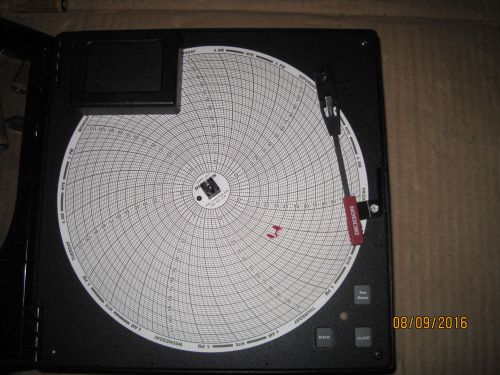 Dickson TH803  8&#034; Chart Temperature &amp; Humidity Recorder Lot N738