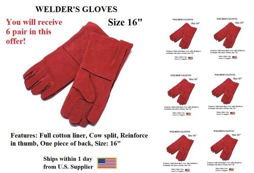 Gloves-cbb-welder2-16-6pr (welding gloves size 16-6 pairs) for sale