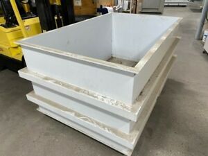 500 gallon Polypropylene Tank, 82x52x36&#034;(~7&#039; long x 4&#039; wide x 3&#039; tall)