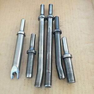 Aircraft Tools (6) .401 Rivet Sets: 30 Flush, 30-470, Short 470, Cutter.  RIVS-2