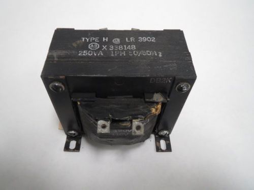 ALLEN BRADLEY X-338148 DRY VOLTAGE 250VA 1PH 120V-AC 550V-AC TRANSFORMER B201985