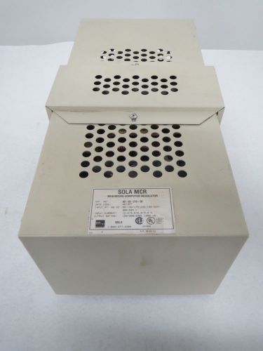 New sola 63-23-210-c8 1000va 95-520v 120/208/240v voltage transformer b395688 for sale