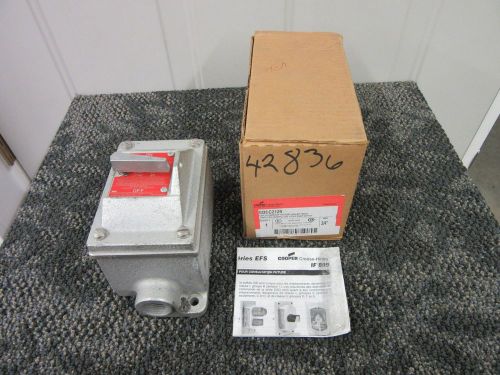 CROUSE-HINDS CONDUIT SNAP SWITCH HAZARDOUS LOCATION OUTLET BOX EDSC2129 NEW