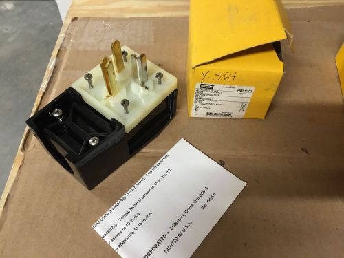 NEW Hubbell HBL9309 Angle Plug 30Amp 125V