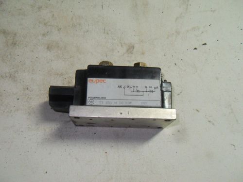 (Q5-4) 1 EUPEC TT251N16KOF POWER BLOCK MODULE