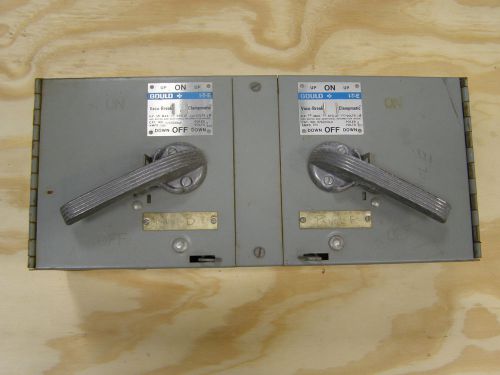 SIEMENS ITE Vacu-Break Twin Panelboard Switch Buss V7E2233LR 100a 250v