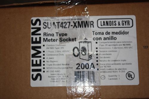 Siemens Ring Type Meter Socket - SUAT427-XMWR