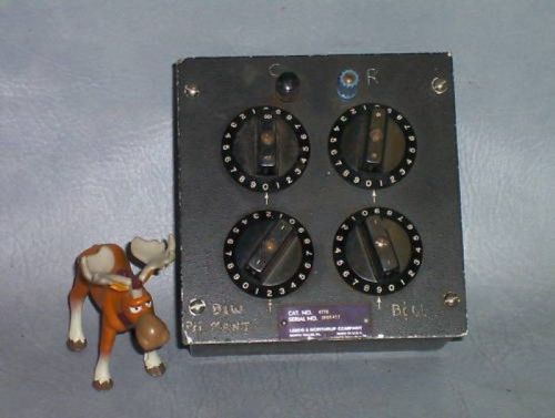 Leeds &amp; northrup company calibrator cat no 4776 for sale