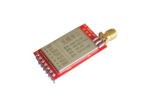 2pcs of 20dbm rf module rf-ttl-sma  +si4463-b1b sma external antenna electronic for sale