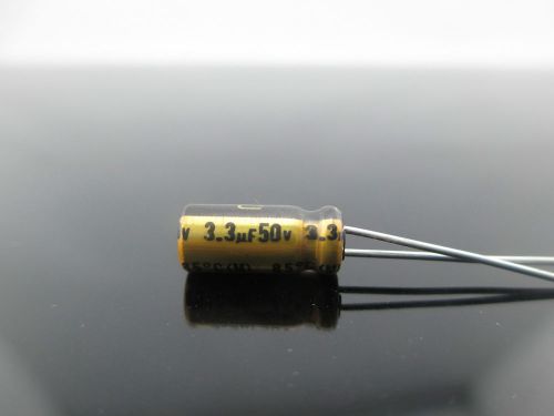 Japan 2pcs nichicon muse fg(fine gold) 3.3uf 50v audio capacitor for audio cap for sale