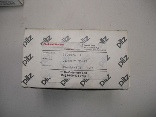 Cincinnati Milacron 5106876-1 Pilz PN03 Circuit monitor