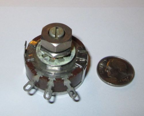 REON POTENTIOMETER  500K OHM LOCKING  2 WATT RV4LAYSA504A  NOS