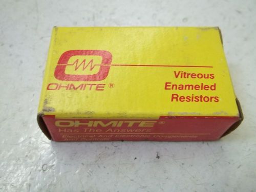 OHMITE L12J33R RESISTOR 12WATTS, 33 OHMS *NEW IN A BOX*