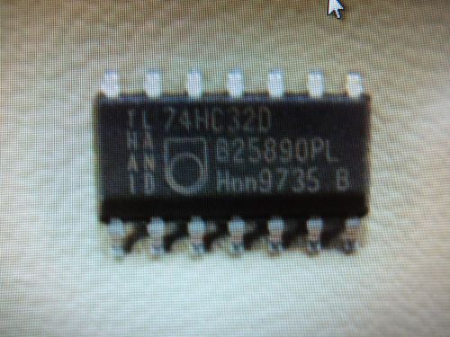 100 pieces of 74HC32D Surface Mount 4 Gates, 2 Input, Manu. NXP