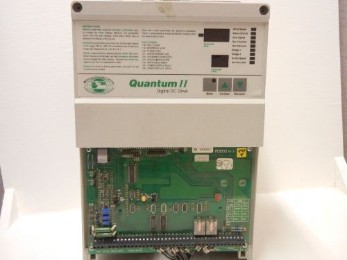 EMERSON 9500-8206A REV. B USED QUANTUM II DIGITAL DC DRIVE 100 HP 95008206A