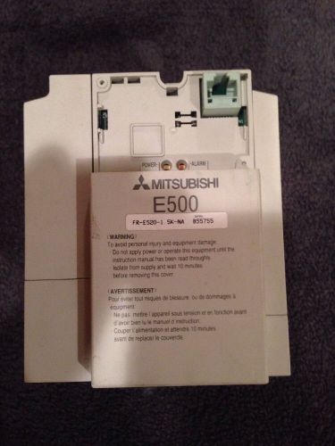 Mitsubishi Inverter FR-E520-1.5K-NA 13A/2 hp 200-240V    3A