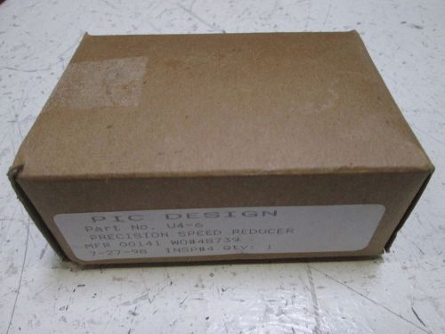 PIC DESIGN U4-6 SPEED REDUCER *NEW IN A BOX*