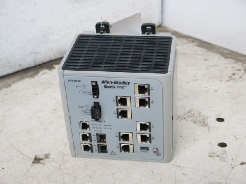 ALLEN-BRADLEY 1783-MS10T STRATIX 8000 ETHERNET MANAGED SWITCH 18-60VDC