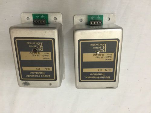 paragon controls electro pneumatic transducer