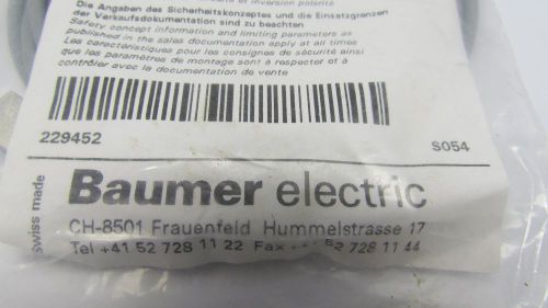 BAUMER ELECTRIC INDUCTIVE SENSOR IFFM08P3703/01 S054