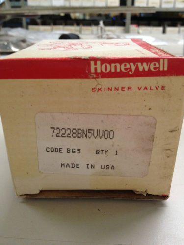 HONEYWELL SKINNER VALVE 72228BN5VV00