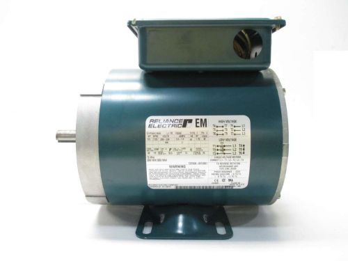 NEW RELIANCE P56X3165H EM 1/3HP 208-230/460V-AC 1725RPM FB56C 3PH MOTOR D429071