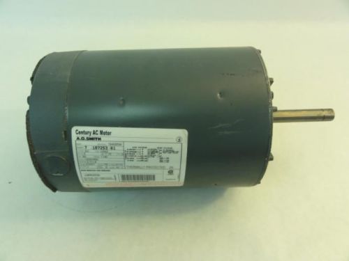 147527 Old-Stock, Century 7-187253-01 AC Motor 1HP 3PH 1140RPM 230/460V 3.7/1.8A