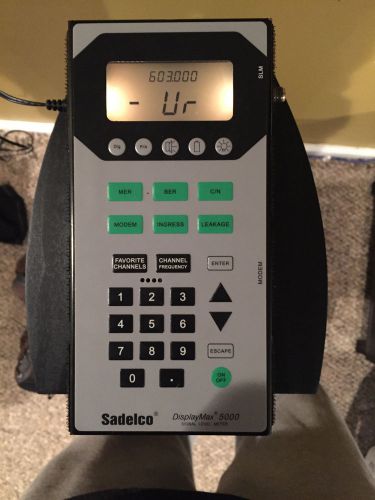 Sadelco displaymax 5000 cable tester (options 1 and 2) for sale