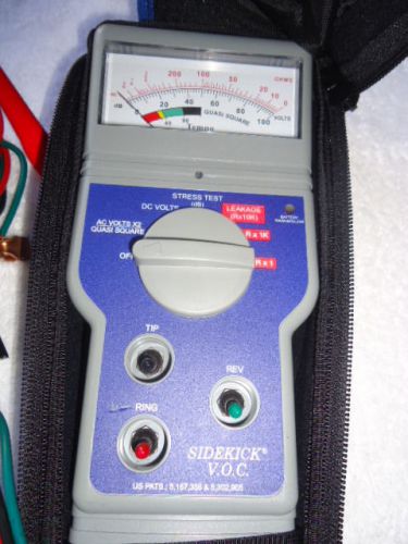 Tempo Sidekick V.O.C. VOC Stress Leakage Telephone Test Set