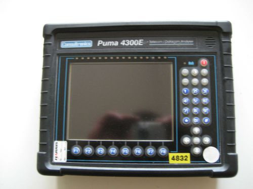 PUMA 4300E Portable Field datacom/telecom analyser