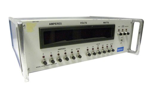 MAGTROL POWER ANALYZER 0-600 V 0-50 A MODEL 4612B