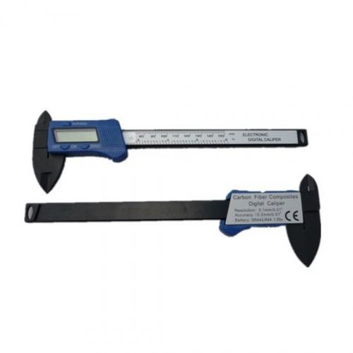 0-150 mm /6&#034; carbon fiber digital electronic caliper vernier caliper ship free for sale