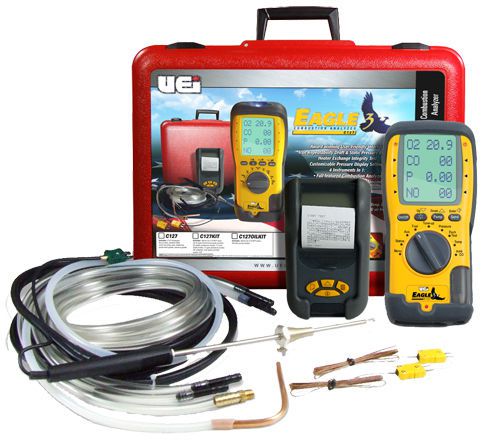 Uei c127kit eagle combustion analyzer kit, nox for sale