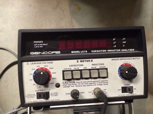 Sencore Model LC75 Capacitor-Inductor Analyzer