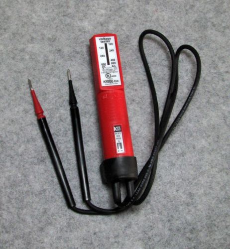 Knopp K-60 Voltage Tester NEW Same Day Ship