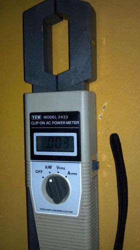 Yokogawa model 2433 Clip on AC  Power Meter