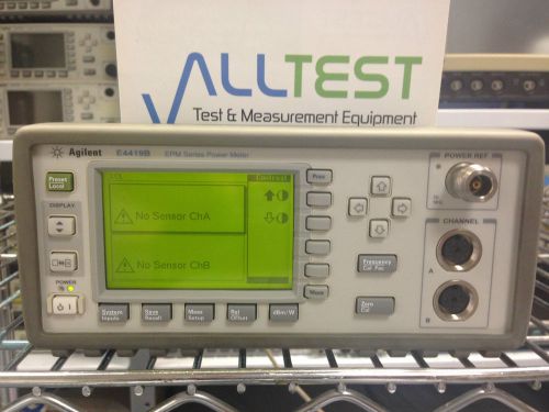 Agilent E4419B Dual Channel Power Meter with fresh calibration