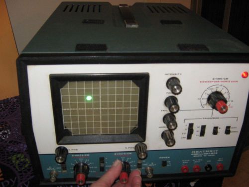 Heathkit Oscilloscope IO-4205 and more... Nice...