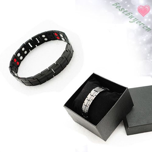 Titanium Magnetic Energy Germanium Armband,Power Bracelet Promote Blood &gt;&gt;