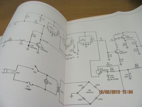 CUSHMAN MANUAL 108/108B: Decade Frequency Divider - Operating w/schems #19716