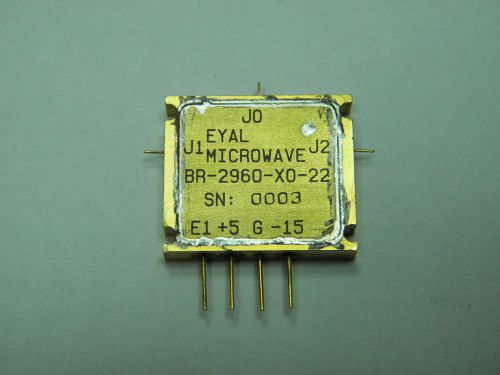 EYAL MICROWAVE BR-2960-X0-22 SWITCH 8-10 GHz SPDT DROPIN